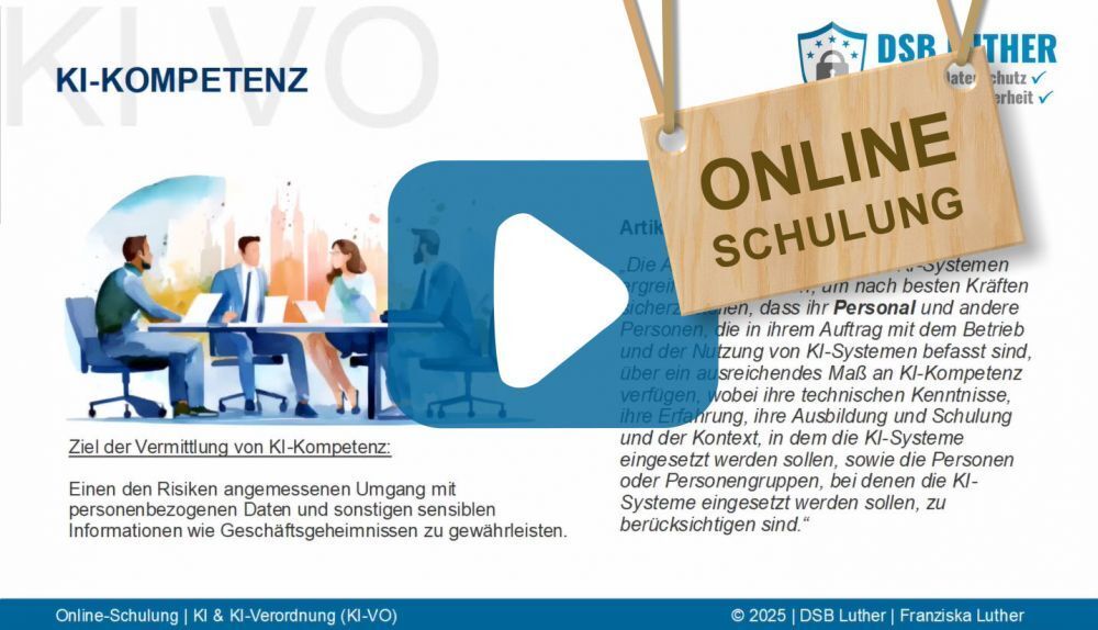 KI-Kompetenz-Schulung online